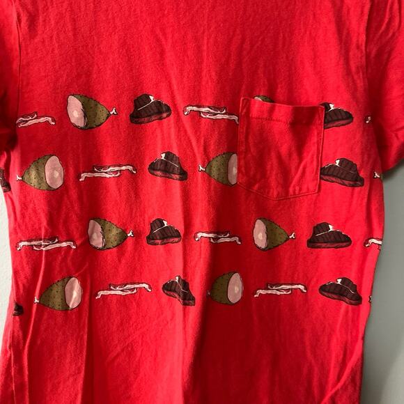 Adult Size S Weird Funky Meat Short Sleeve Shirt - Picture 2 of 6